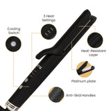 Clara Anti Frizz Platinum Ionic straightener - British product