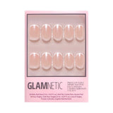 Glamnetic press on nail kit French tip La Perle 30s, UK version