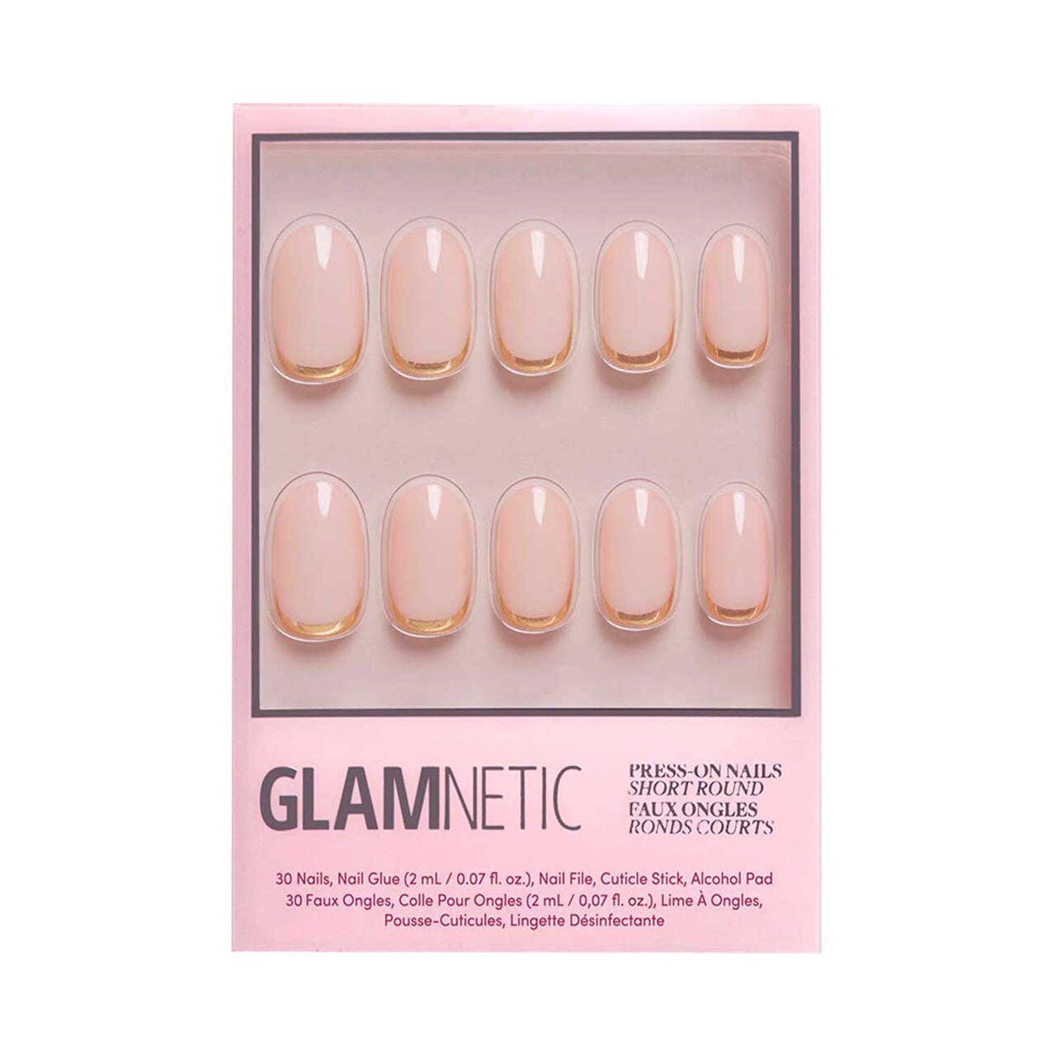 Glamnetic press on nail kit Goal Digger 30s - British product