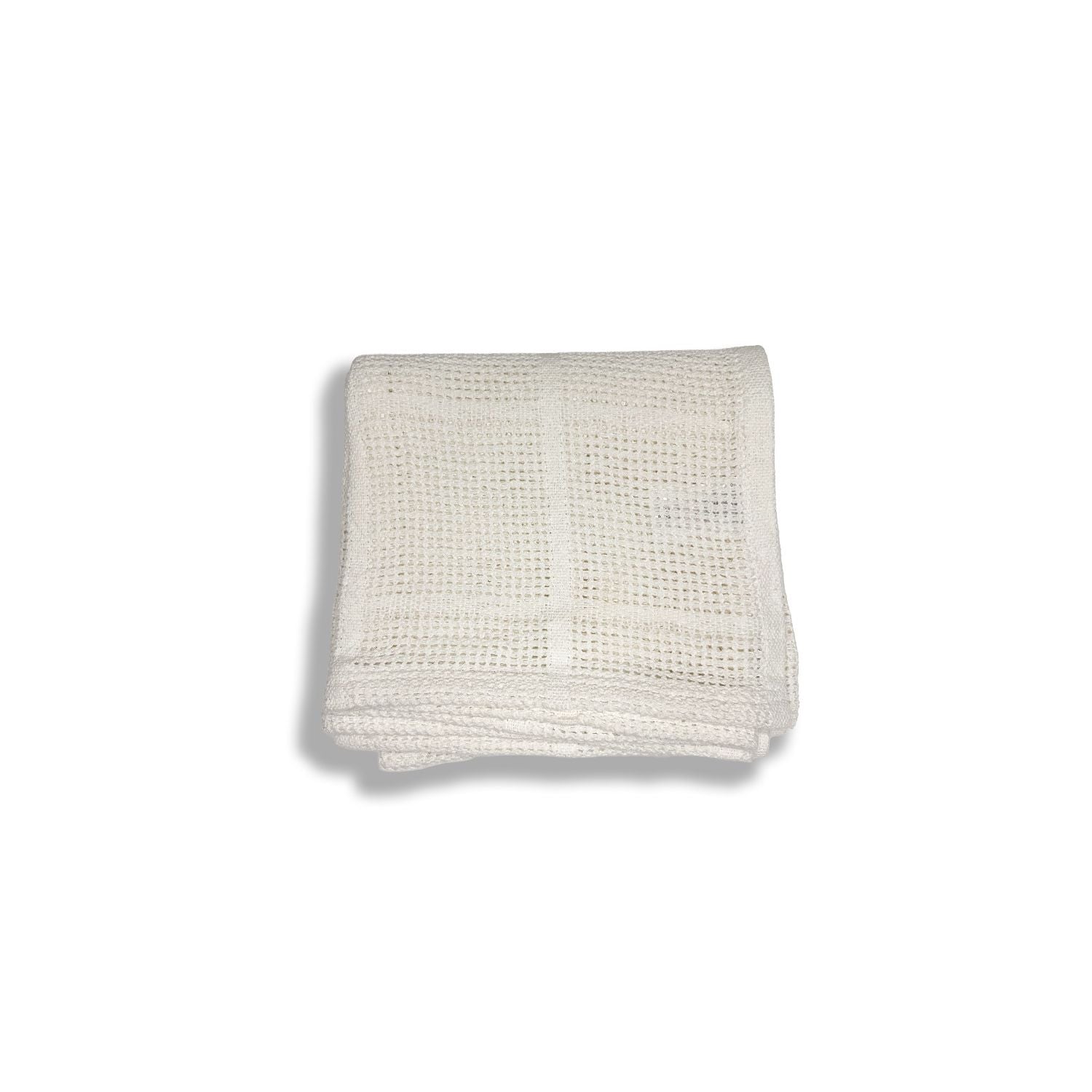 Maybe Baby white cellular baby blanket 90x70 cm, UK version