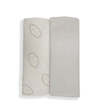 Maybe Baby fitted crib sheets 100% cotton 2-pack (British brand)
