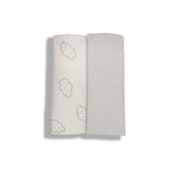 Maybe Baby fitted crib sheets 100% cotton 2-pack (British brand)