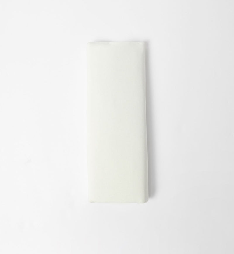 Maybe Baby white fitted cot bed sheets 2-pack, imported from the UK