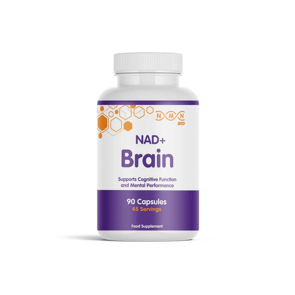 NMN Bio NAD+ Brain nootropic supplement 90 capsules, UK version
