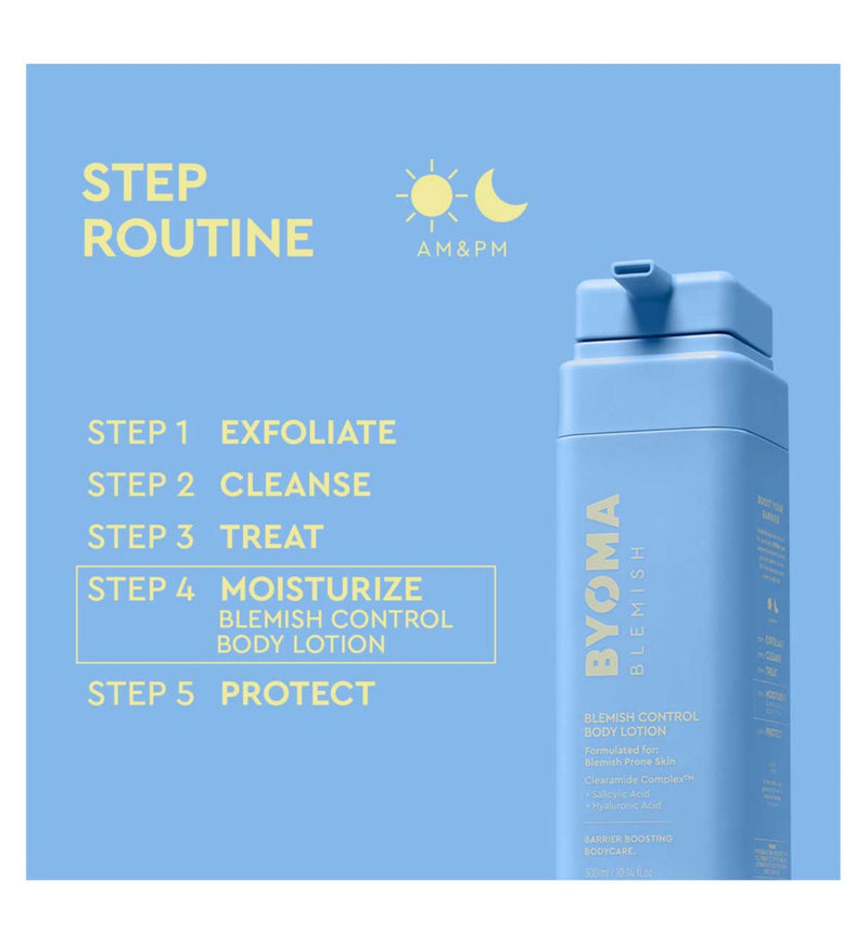 BYOMA blemish control body lotion 300ml (British brand)