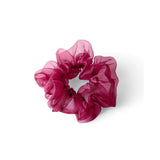 Boots mesh hair scrunchie in cherry (British brand)