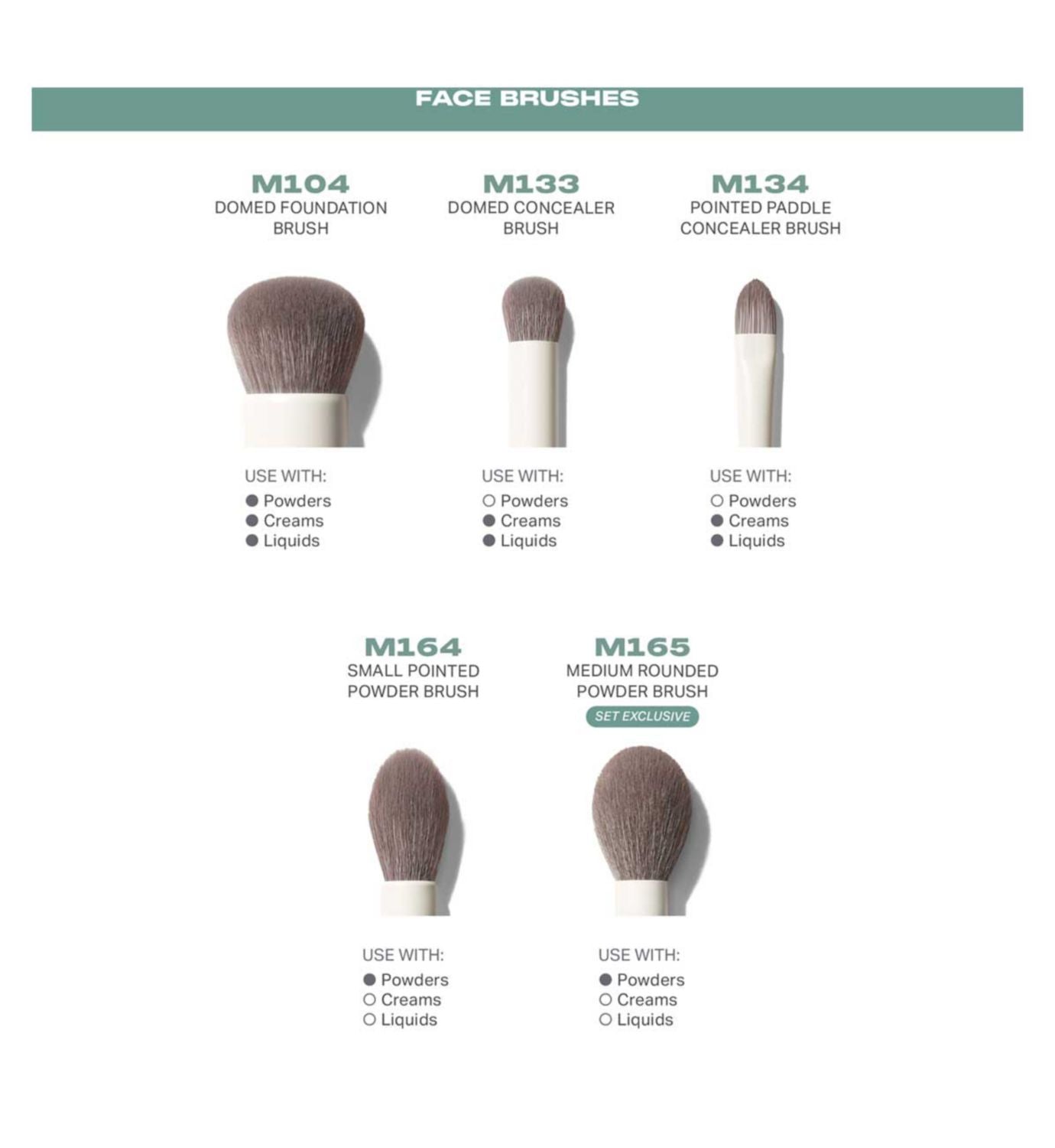 Morphe 16-piece brush set, UK version