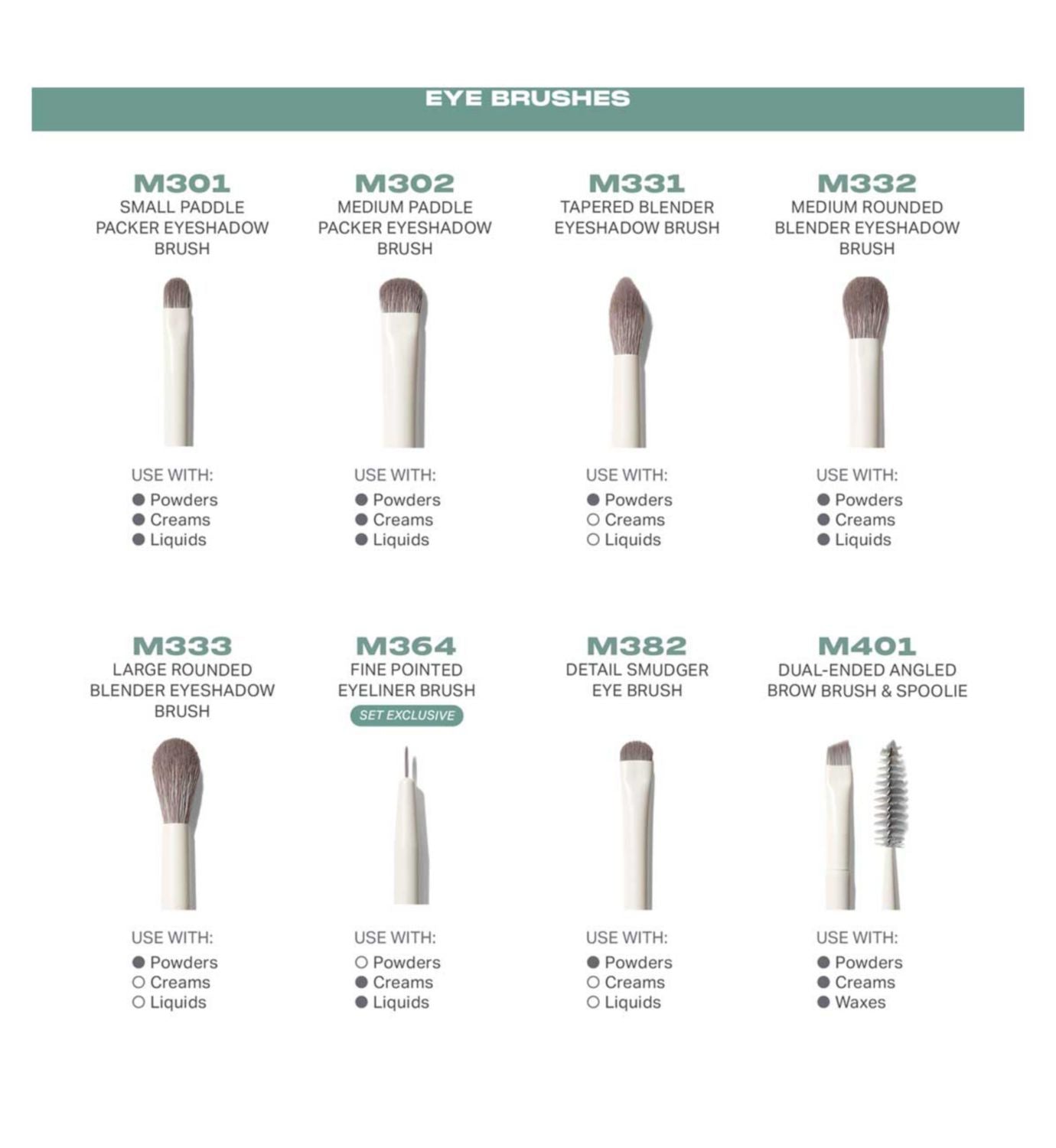 Morphe 16-piece brush set, UK version