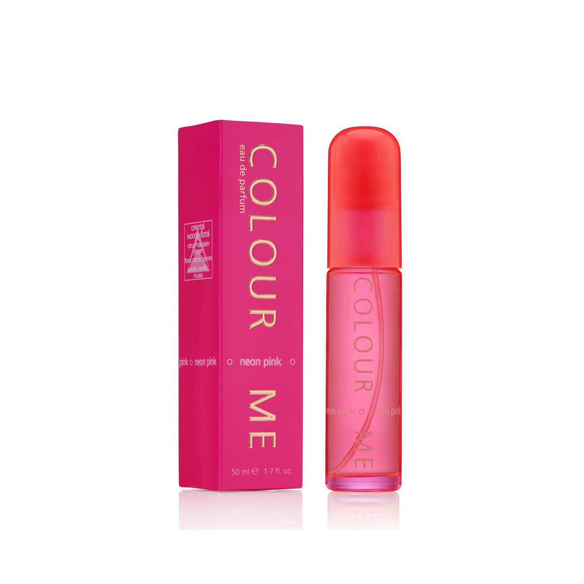 Colour Me Neon Pink Eau de Parfum 50ml, UK version