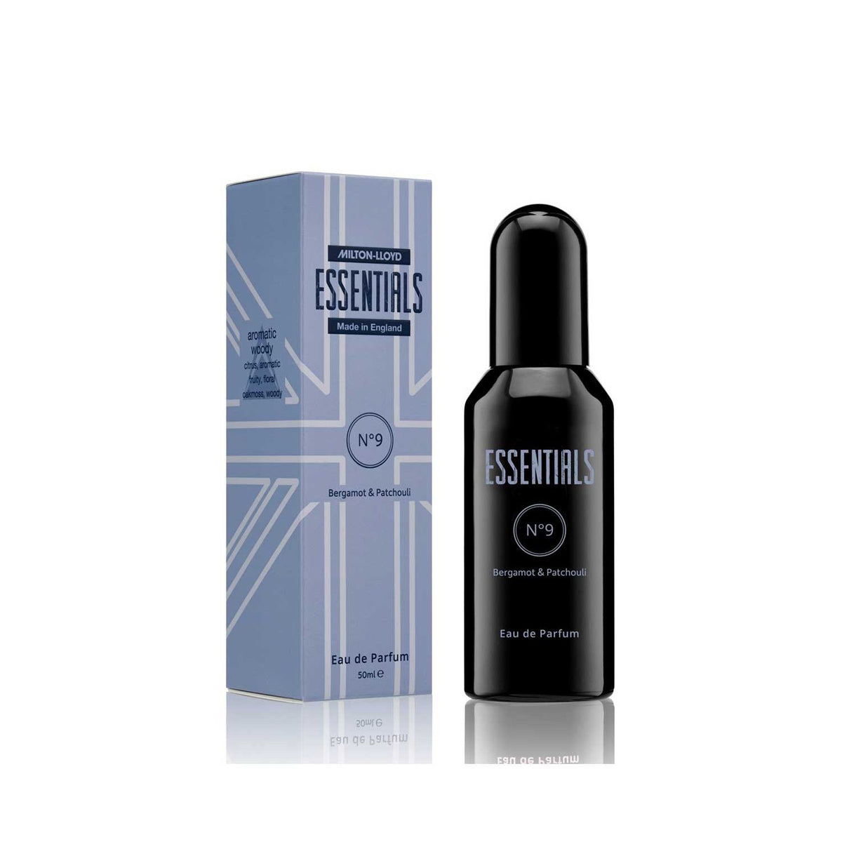 Milton-Lloyd Bergamot & Patchouli Eau de Parfum 50ml, imported from the UK