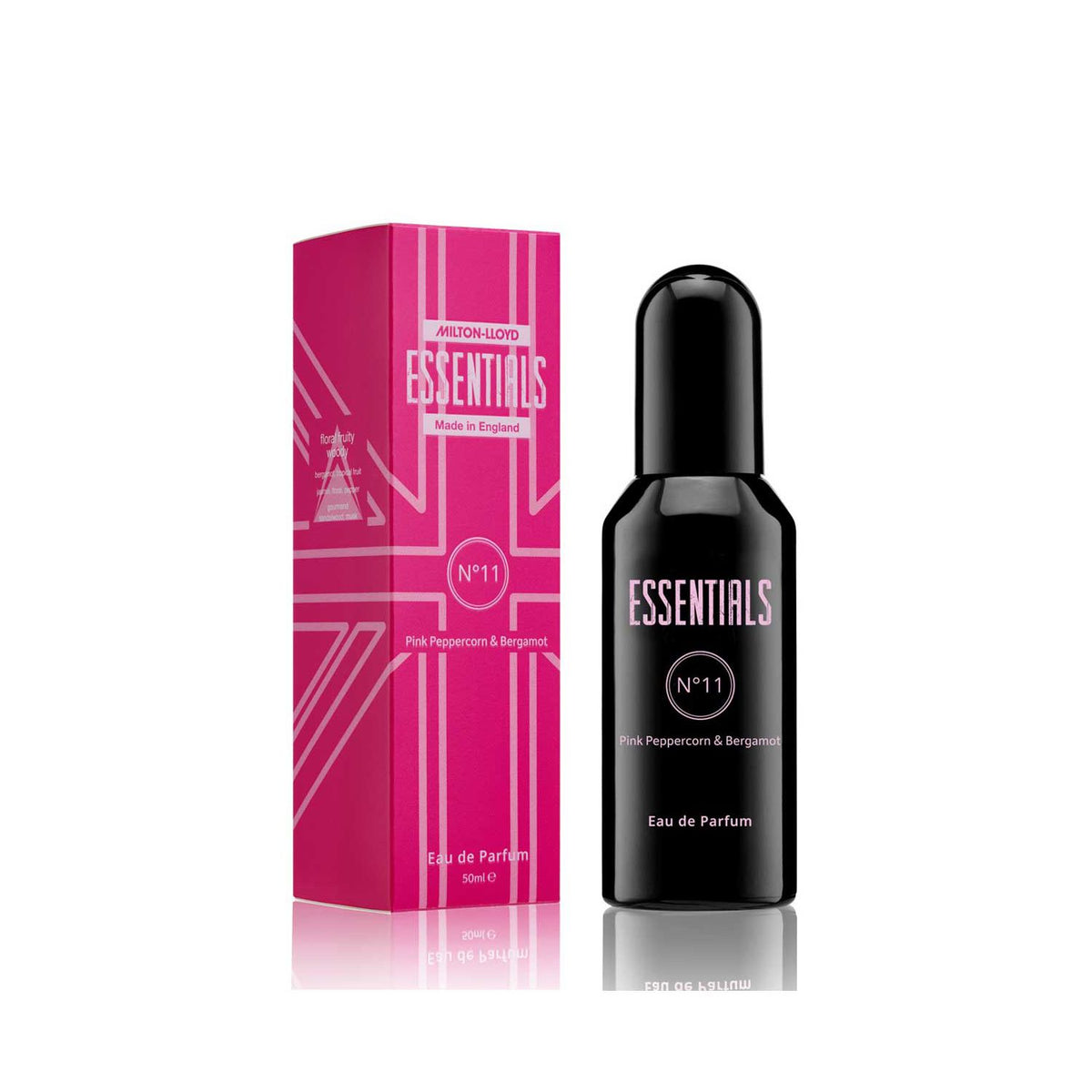 Milton-Lloyd No11 Pink Peppercorn Bergamot Eau de Parfum 50ml - British product