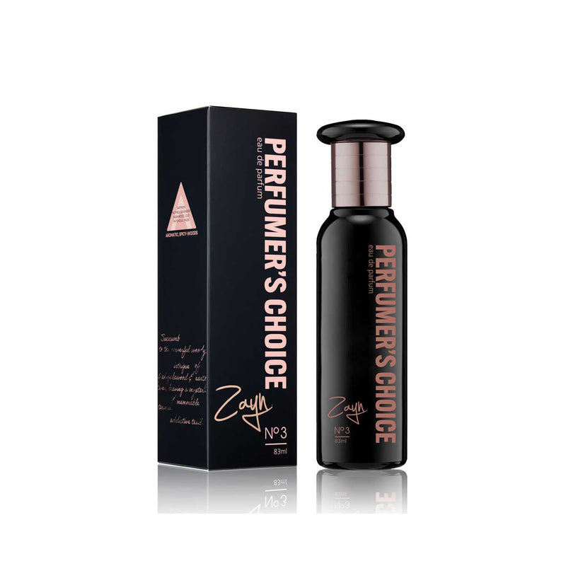 Zayn Perfumer's Choice No3 eau de parfum 83ml, imported from the UK