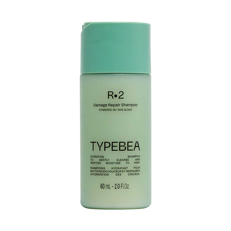 TYPEBEA Mini R2 damage repair shampoo 60ml, imported from the UK