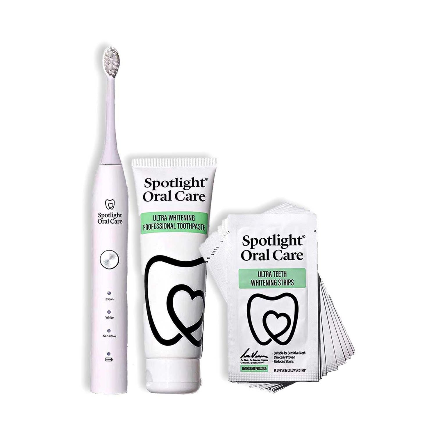 Spotlight Oral Care classic sonic whitening bundle - British product