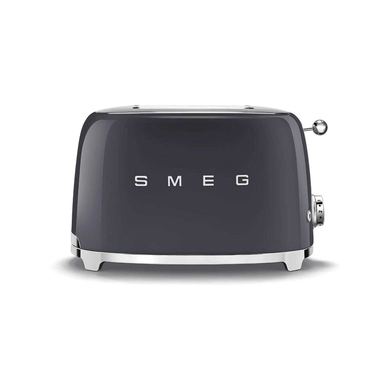 Smeg 2 slice toaster in slate grey (British brand)