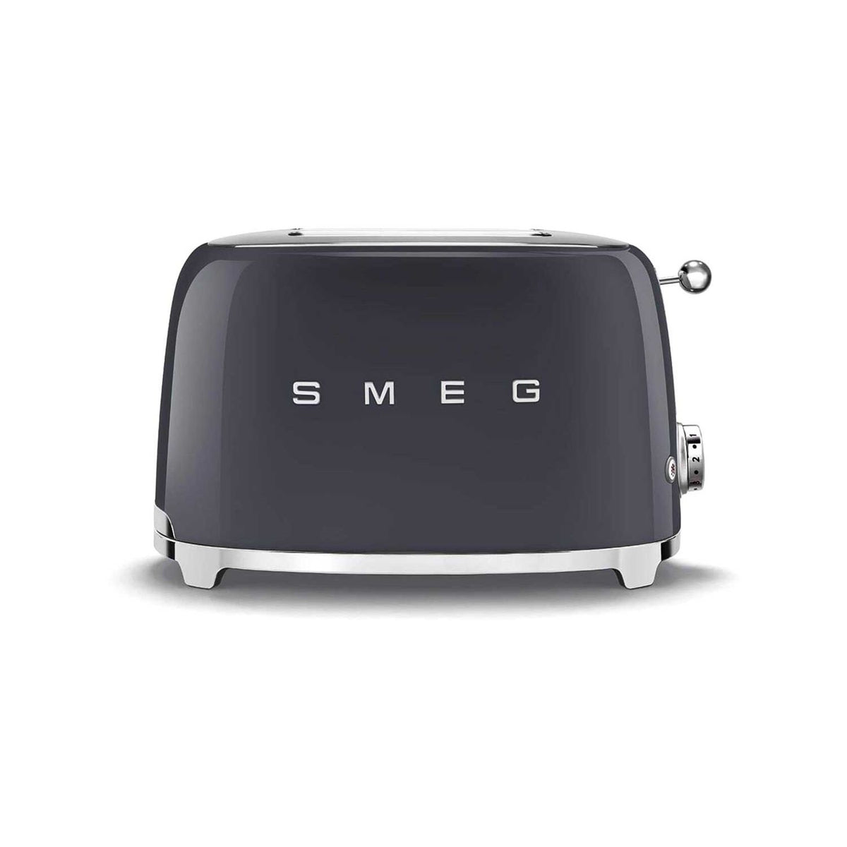 Smeg 2 slice toaster in slate grey (British brand)