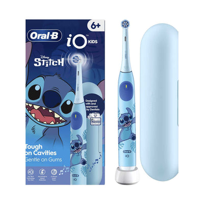 Boots Oral-B iO Kids Disney Stitch Electric Toothbrush with 1 Brush Head and Travel Case- Buy online at McGrocer