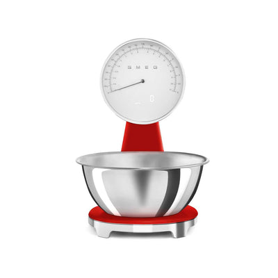 Boots Smeg Kitchen Scales in Red- Buy online at McGrocer