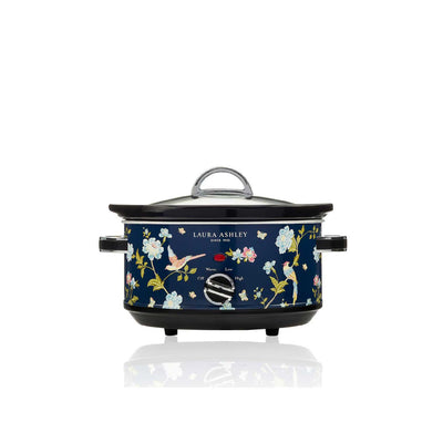 Boots Laura Ashley Elveden Navy 3.5 Litre Slow Cooker- Buy online at McGrocer