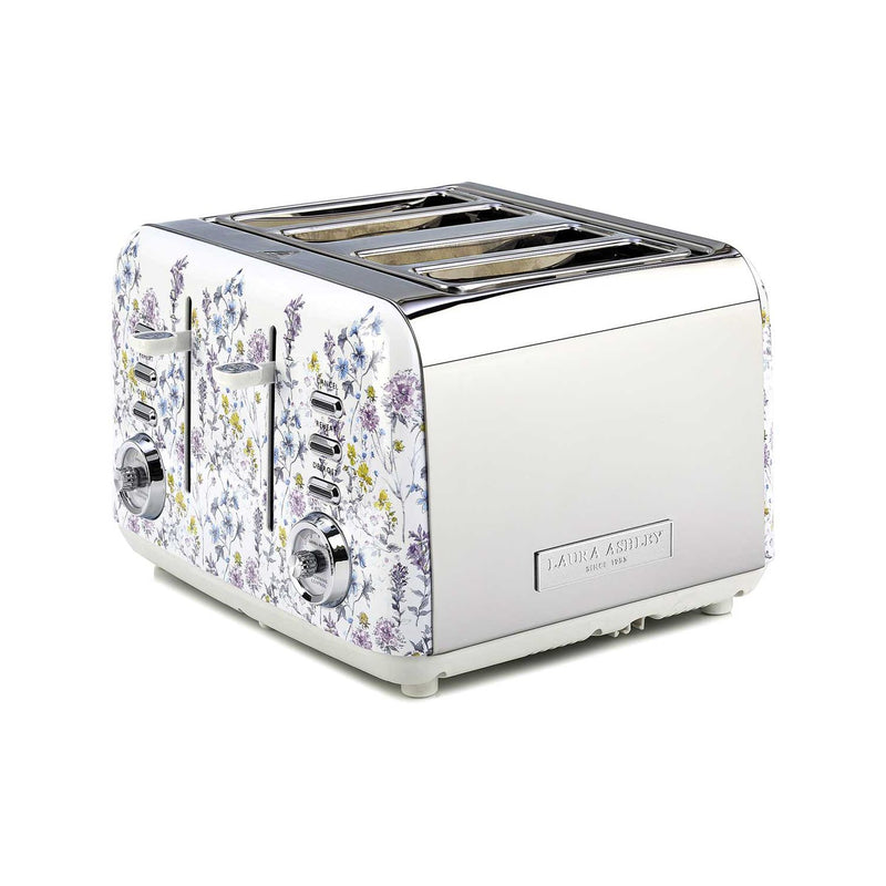 VQ 4-slice toaster Laura Ashley Wild Meadow design, UK version