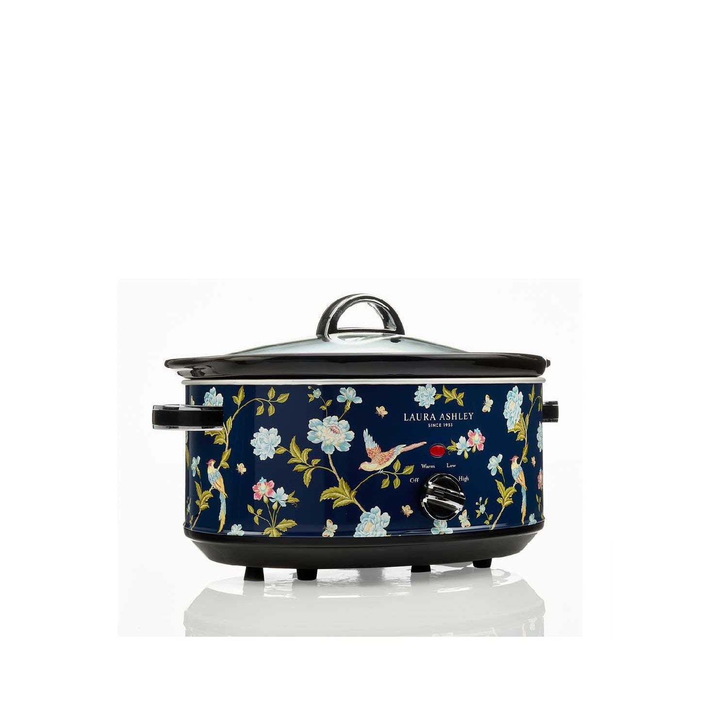 Laura Ashley 6.5L slow cooker Elveden Navy (British brand)