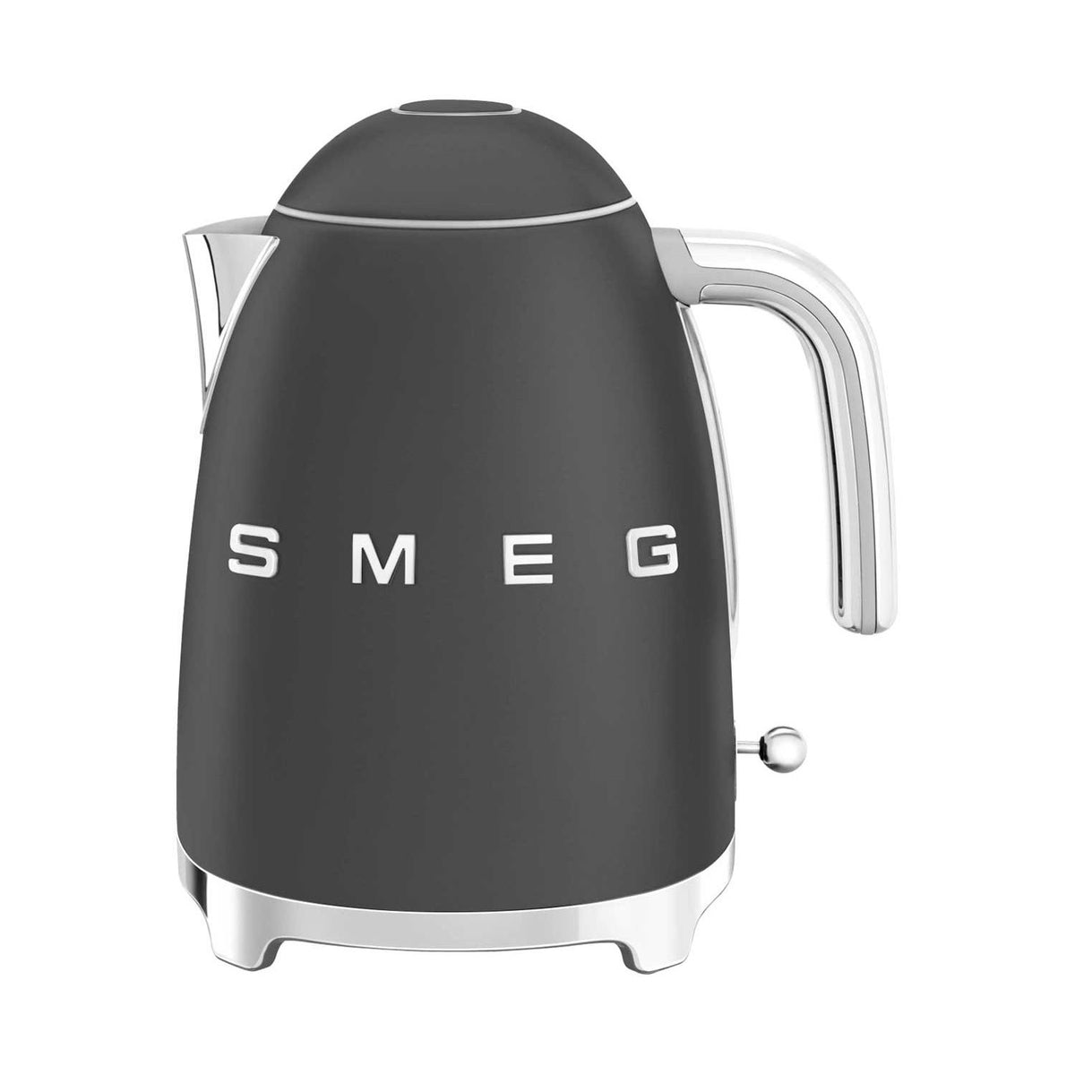 Smeg retro style matte black kettle 1.7 litre - British product