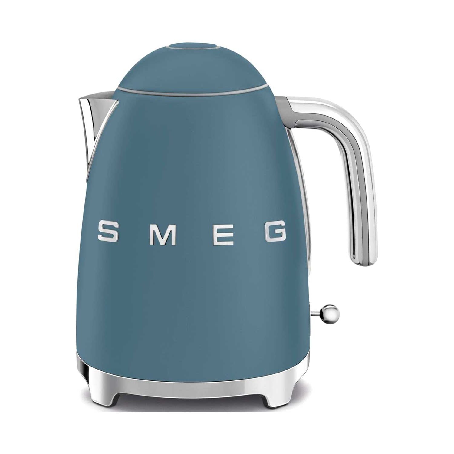 Smeg kettle Matte Storm Blue 1.7L, imported from the UK