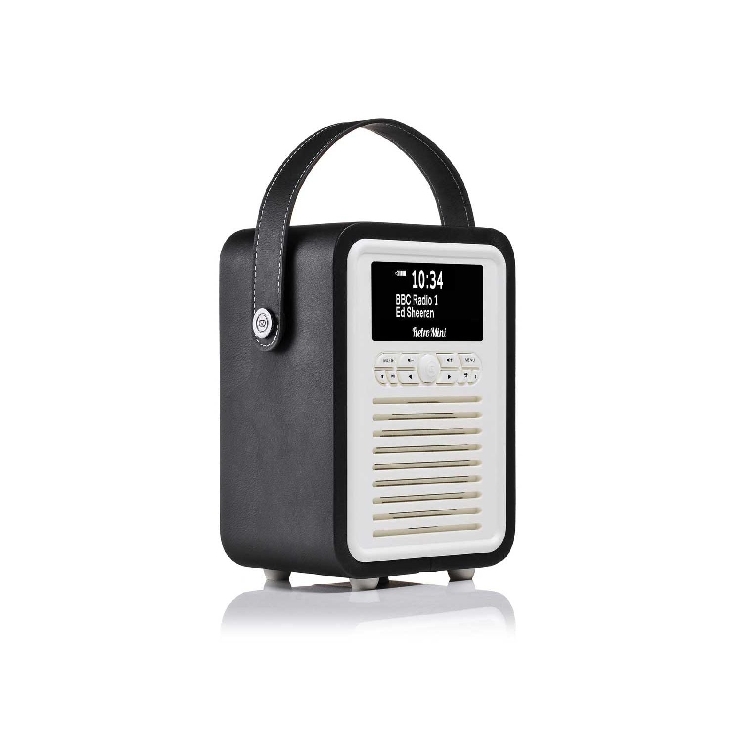 VQ Retro Mini DAB digital radio in Black (British brand)