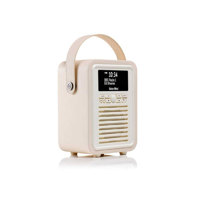 Boots VQ Retro Mini DAB Radio Cream- Buy online at McGrocer