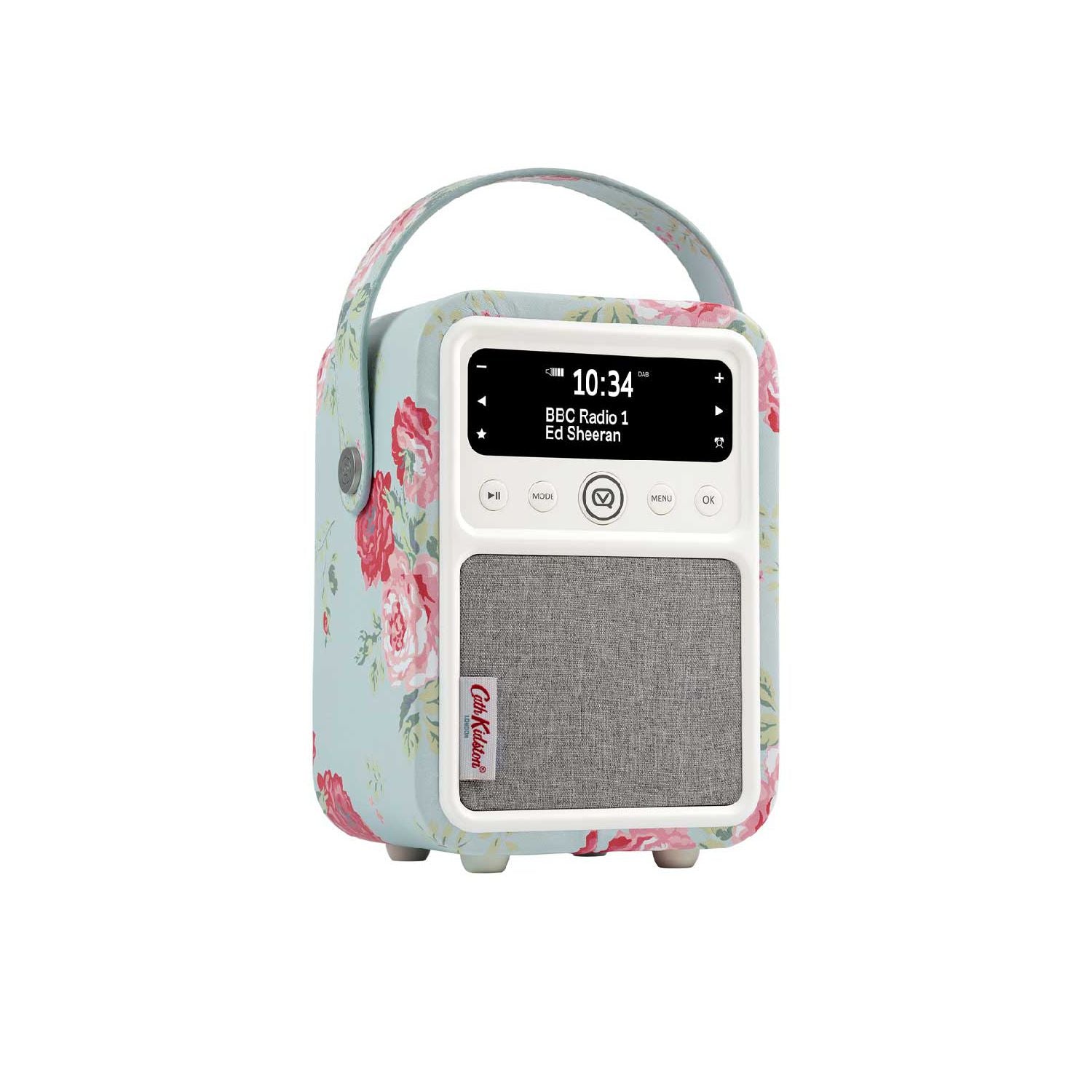 VQ Monty DAB radio Cath Kidston Antique Rose, imported from the UK
