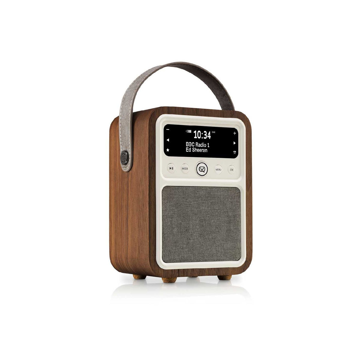VQ Monty DAB radio walnut (British brand)