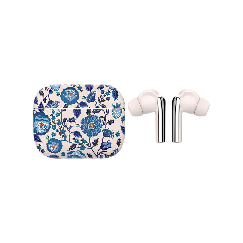 VQ Skylark Cath Kidston Strawberry Gardens Blue earbuds (British brand)