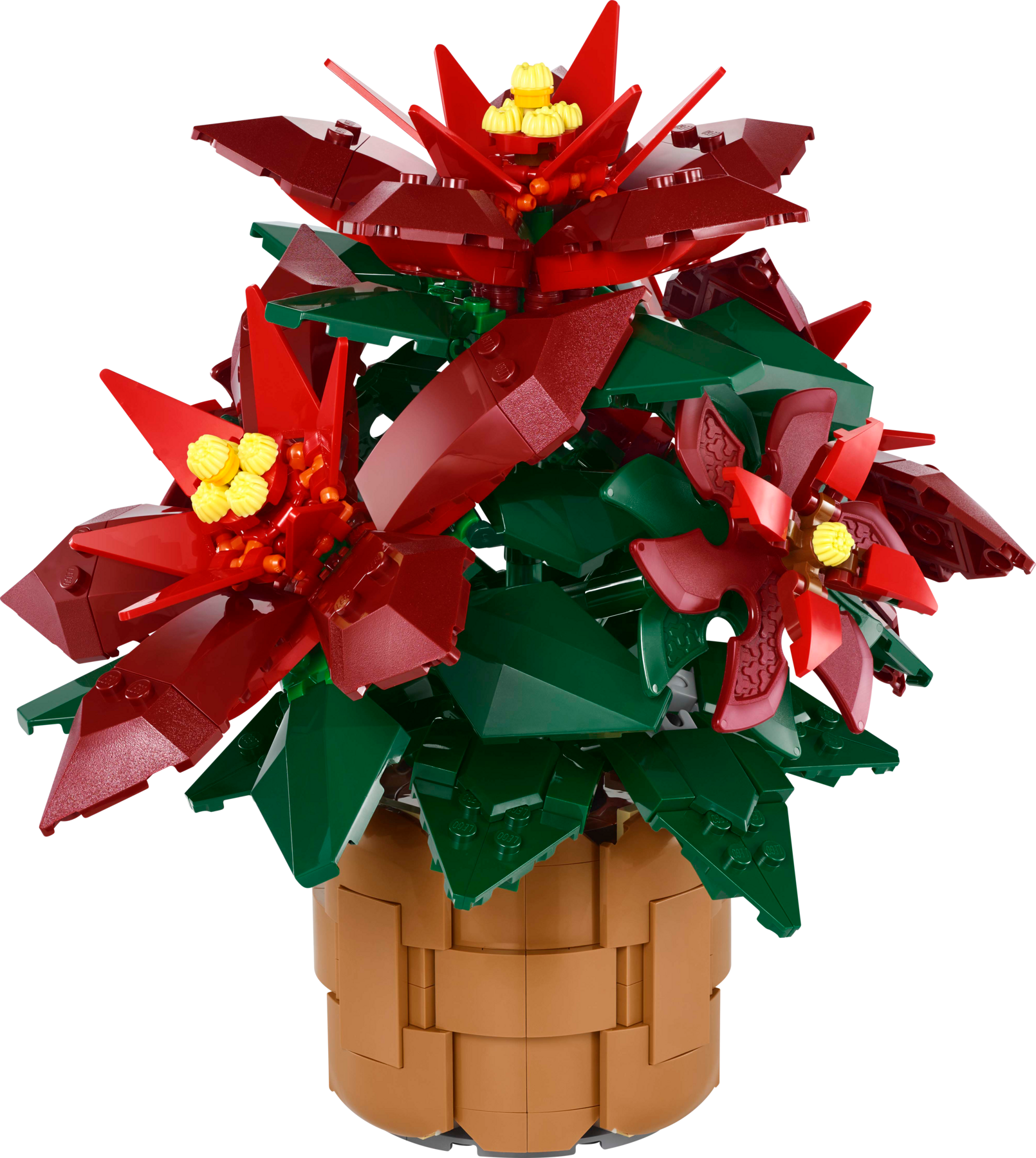 LEGO Poinsettia plant model 608 pieces, imported from the UK
