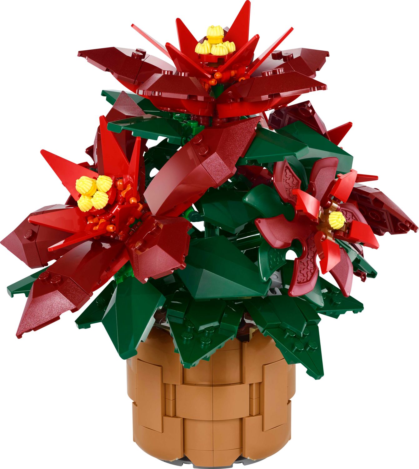 LEGO Poinsettia plant model 608 pieces, imported from the UK