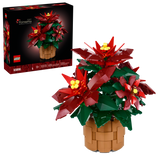 LEGO Poinsettia plant model 608 pieces, imported from the UK