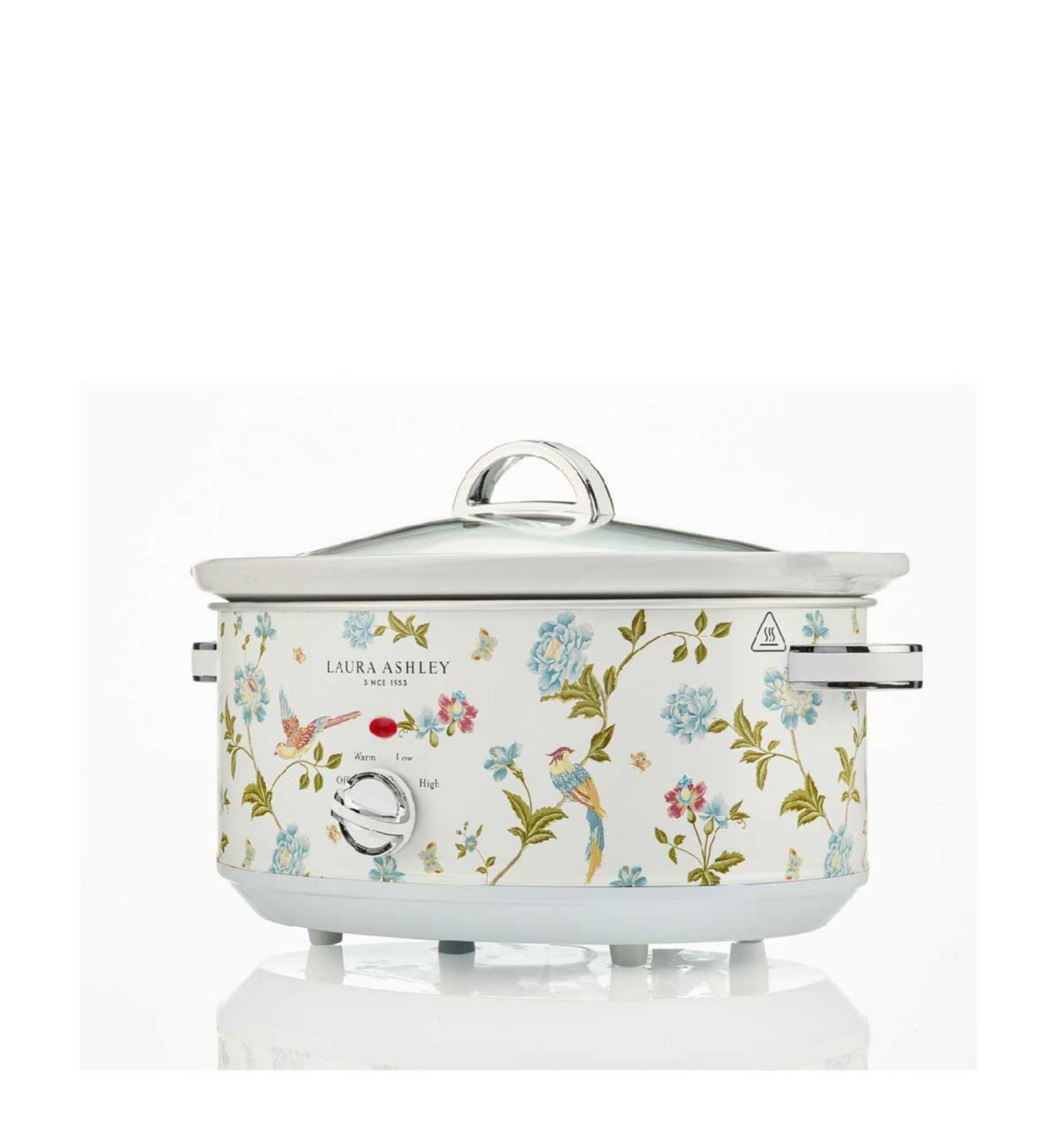 Laura Ashley slow cooker Elveden White 6.5L, UK version