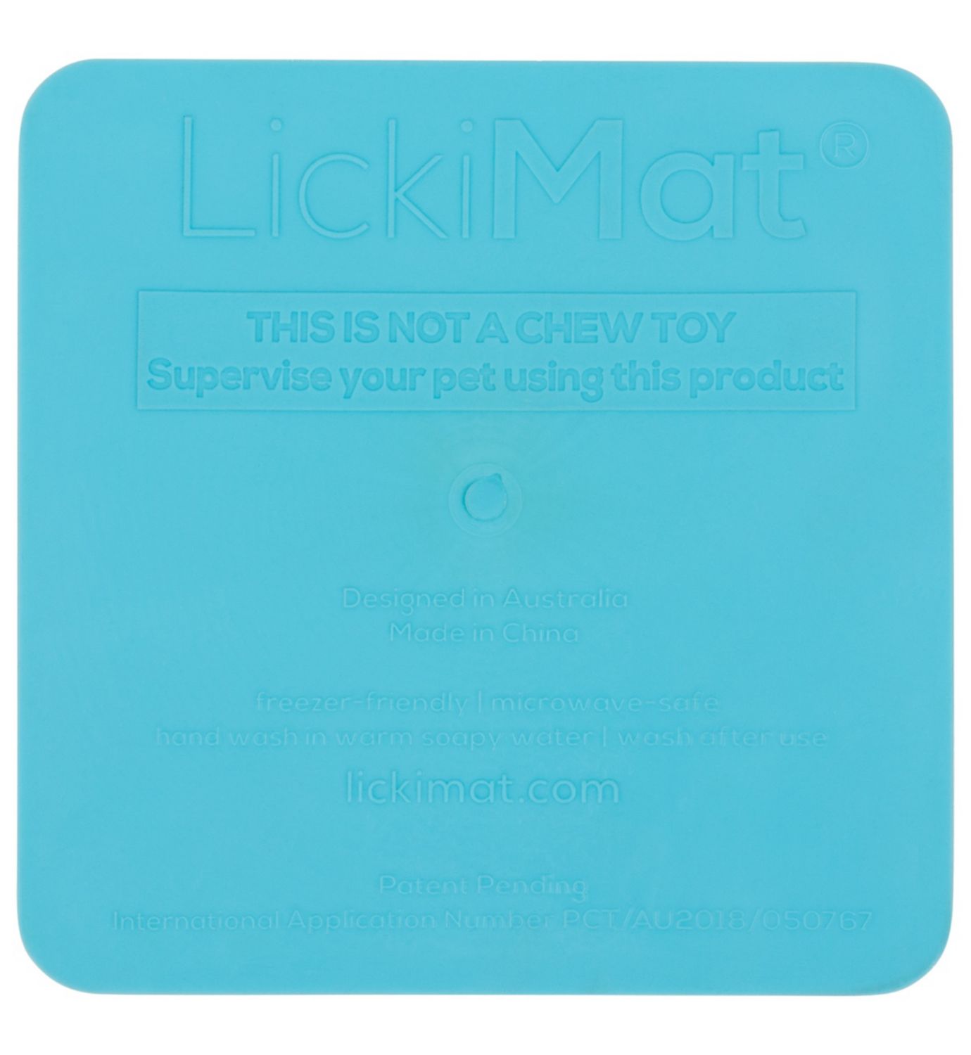 LickiMat Kitty slow feeder 15cm, imported from the UK