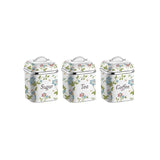 Laura Ashley Elveden White canister set 3-piece, UK version