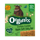 Organix Gruffalo Apple Oaty Bars 6-pack 23g each, imported from the UK