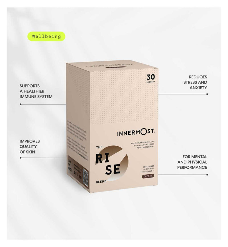 Innermost mushroom coffee blend 30 sachets 90g (British brand)