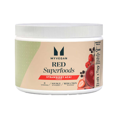 Boots Myvitamins Red Superfoods Powder Blend Strawberry and Acai 150g- Buy online at McGrocer