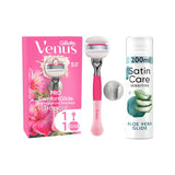 Venus ComfortGlide Razor & Satin Care Gel - British product