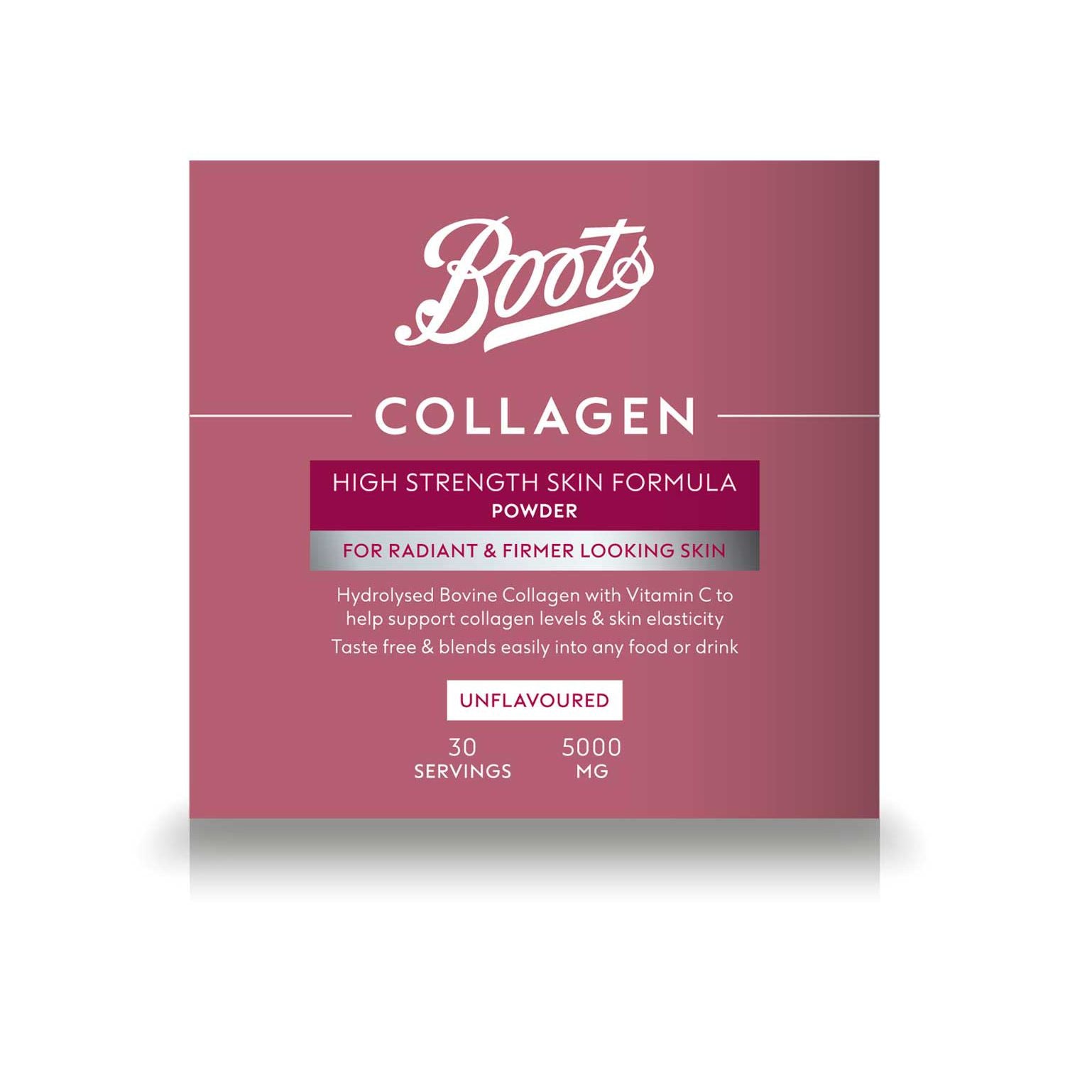 Boots collagen powder 5000mg 151.5g (British brand)