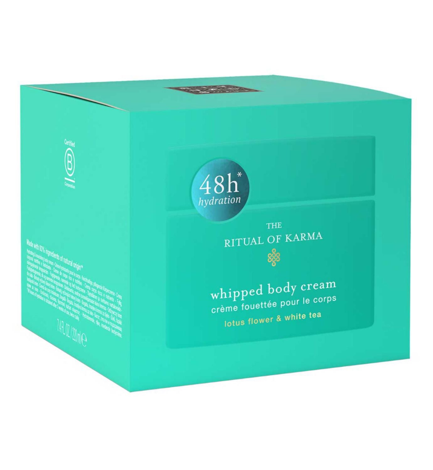 Rituals Karma lotus flower white tea whipped body cream 220ml, UK version