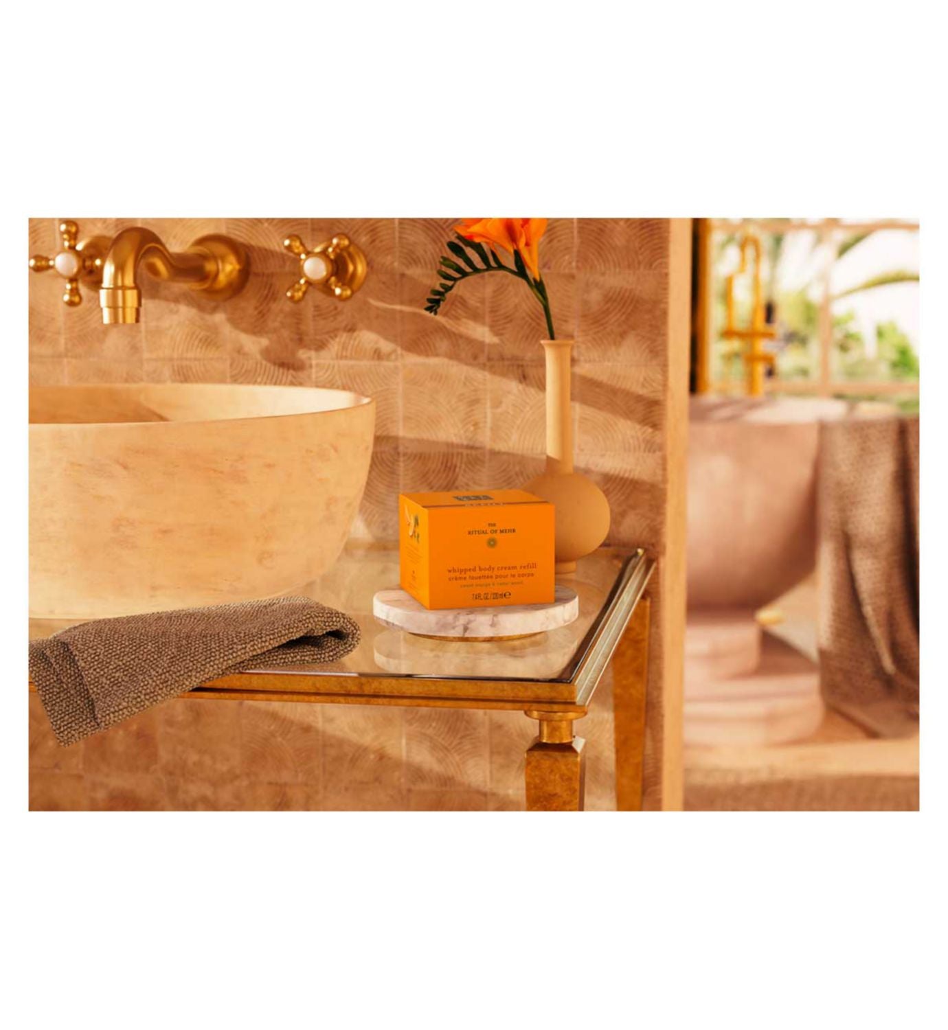 Rituals whipped body cream refill Sweet Orange Cedar Wood 220ml, UK version