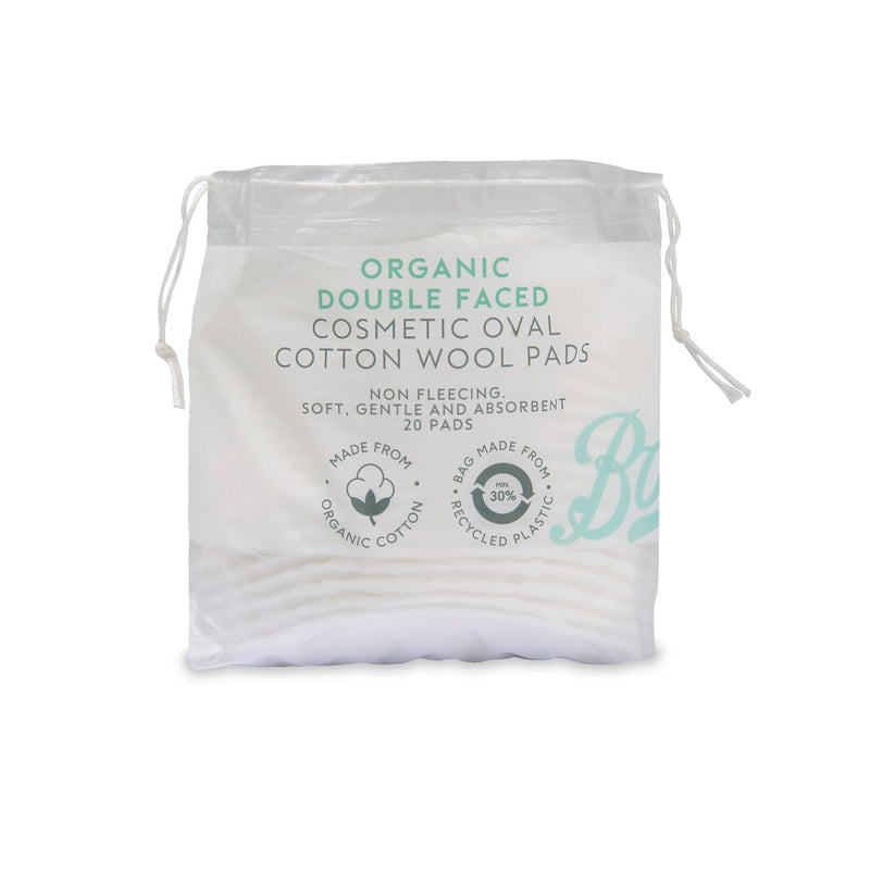 Boots organic double faced cotton pads 20 pack, UK version