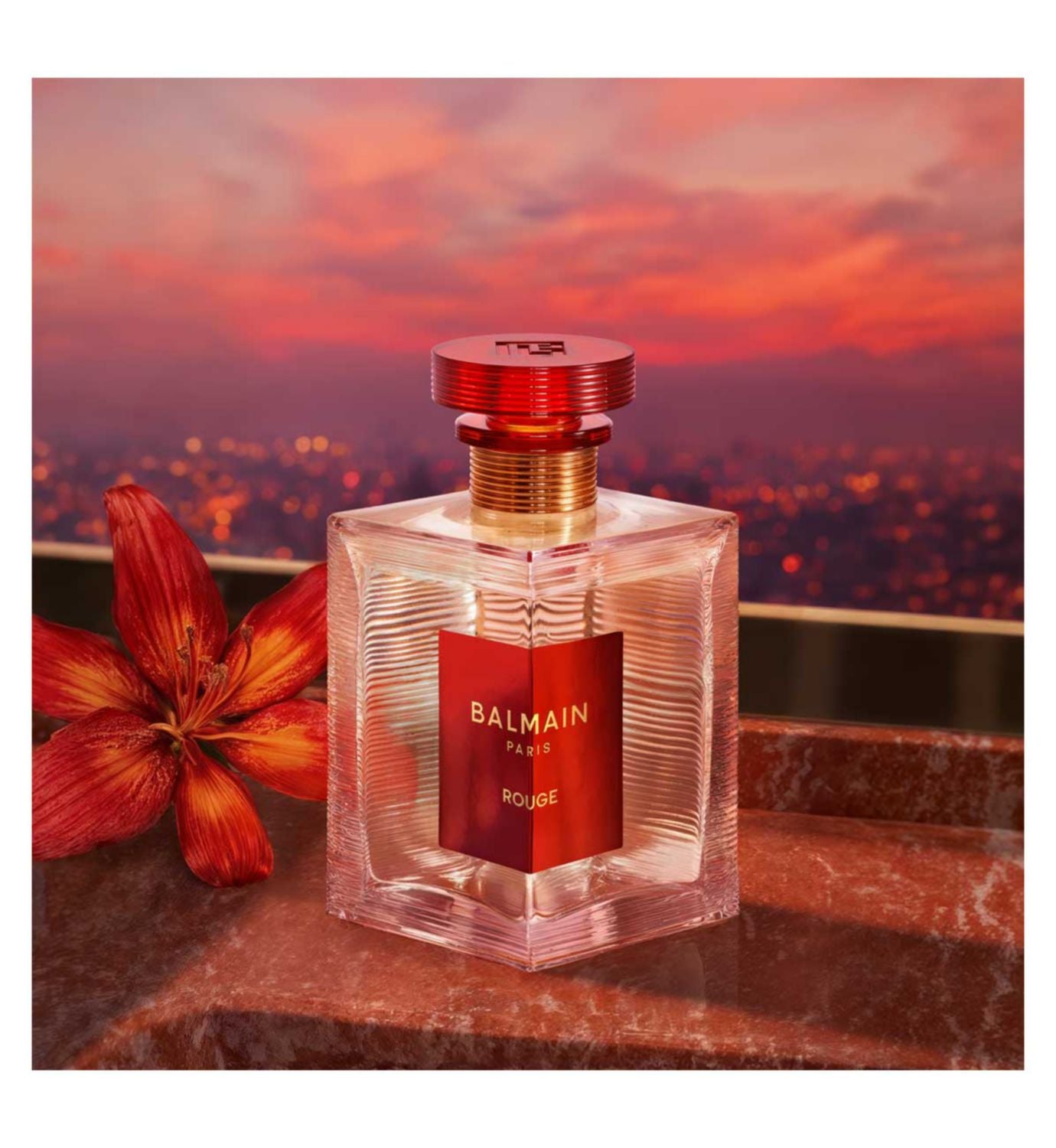 Balmain Rouge Eau de Toilette 50ml, imported from the UK