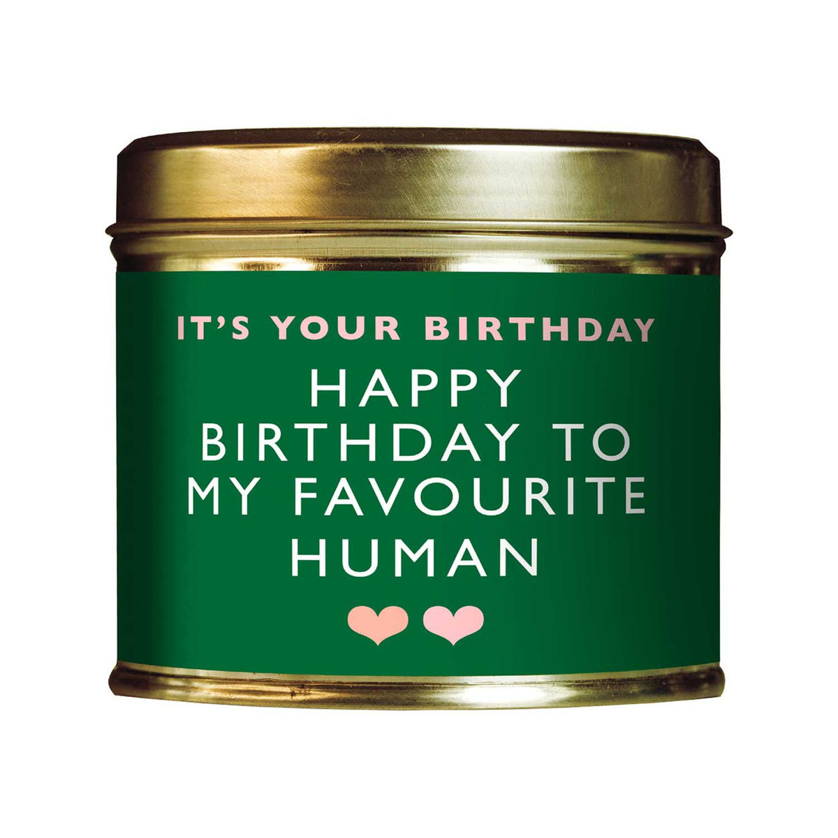 Shearer Candles birthday tin candle 204g - British product