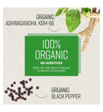Vitabright organic ashwagandha KSM-66 5500mg capsules (British brand)