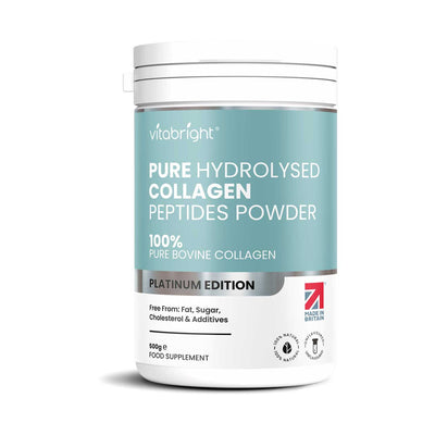 Boots Vitabright Hydrolysed Collagen Peptides Powder 500g- Buy online at McGrocer